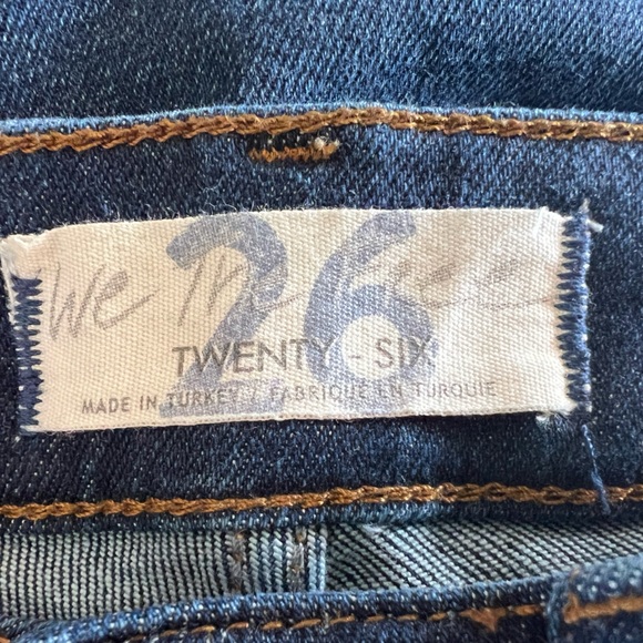 Free People We The Free High Rise Raw Hem Skinny Jean - Picture 5 of 9